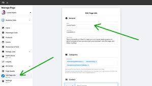 How to Change the Name of a Facebook Page
