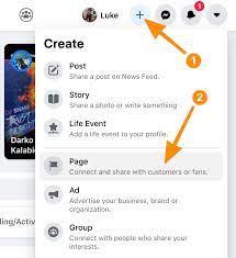 How to make a Facebook page
