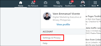linkedin privacy settings